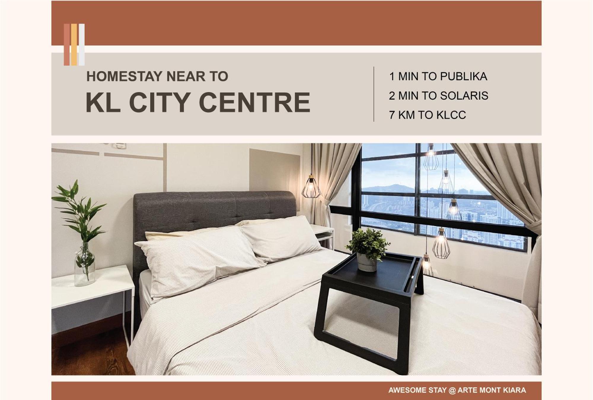 Nj Homestay At Arte Mont Kiara Куала-Лумпур Экстерьер фото