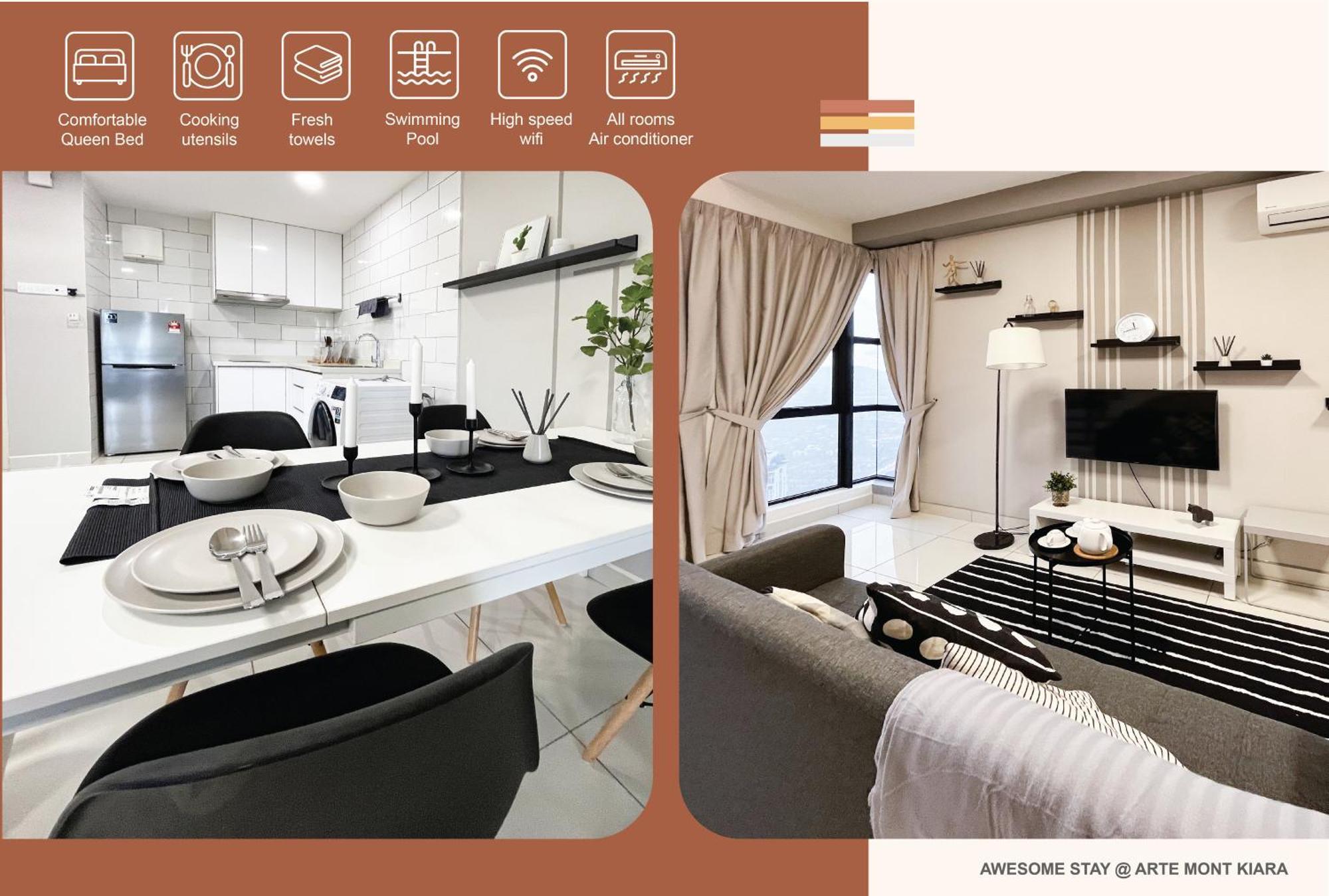 Nj Homestay At Arte Mont Kiara Куала-Лумпур Экстерьер фото